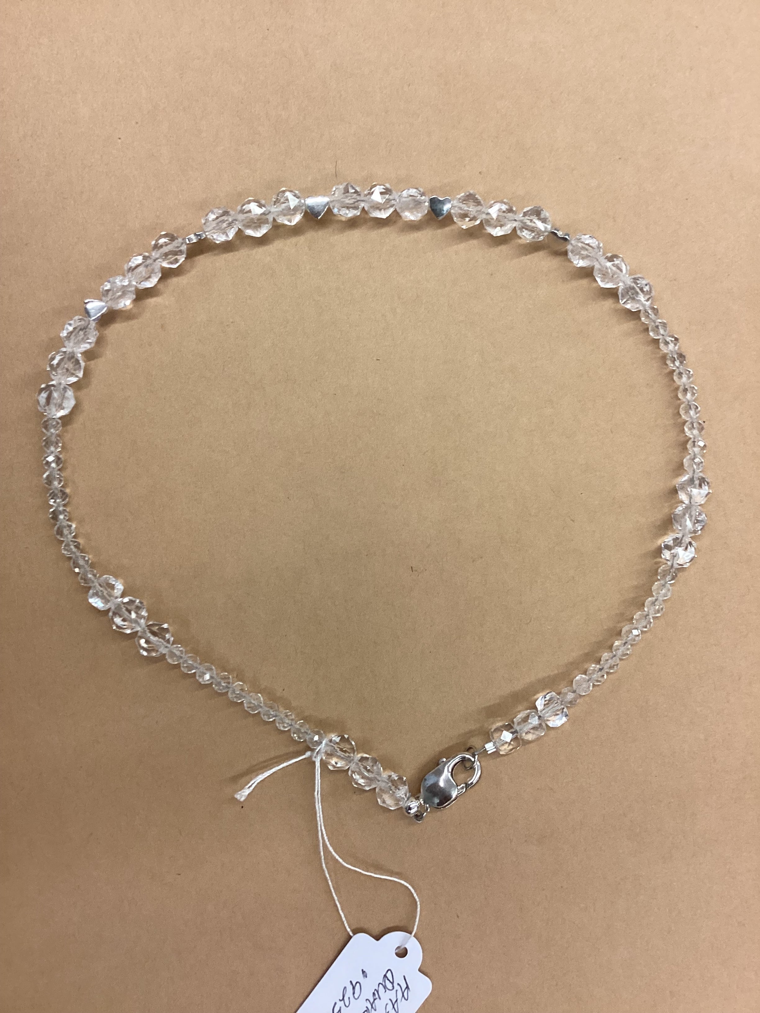 AAA Clear Quartz 925 Necklace