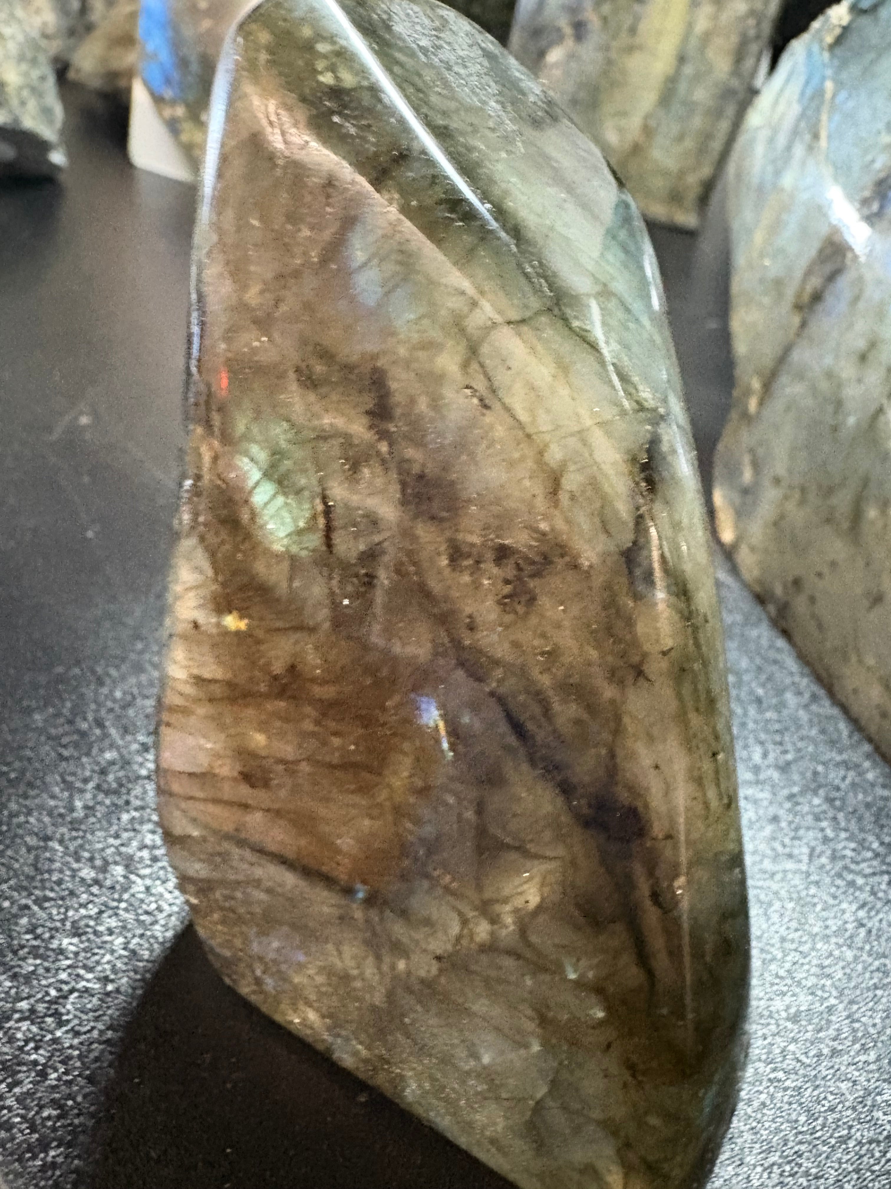 Labradorite freeform rough