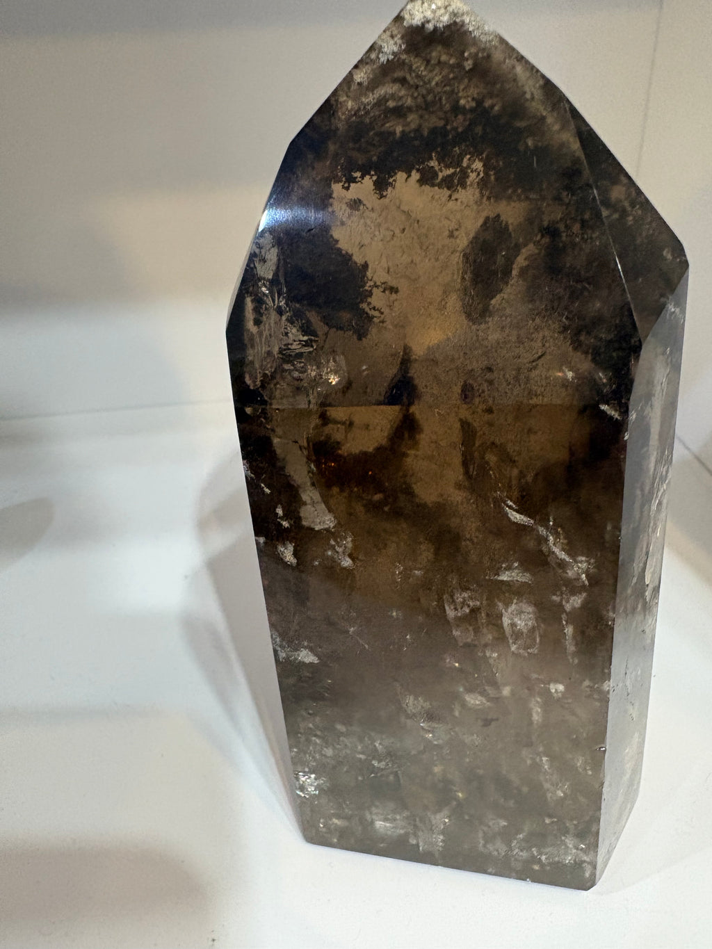 Smoky quartz, large tower