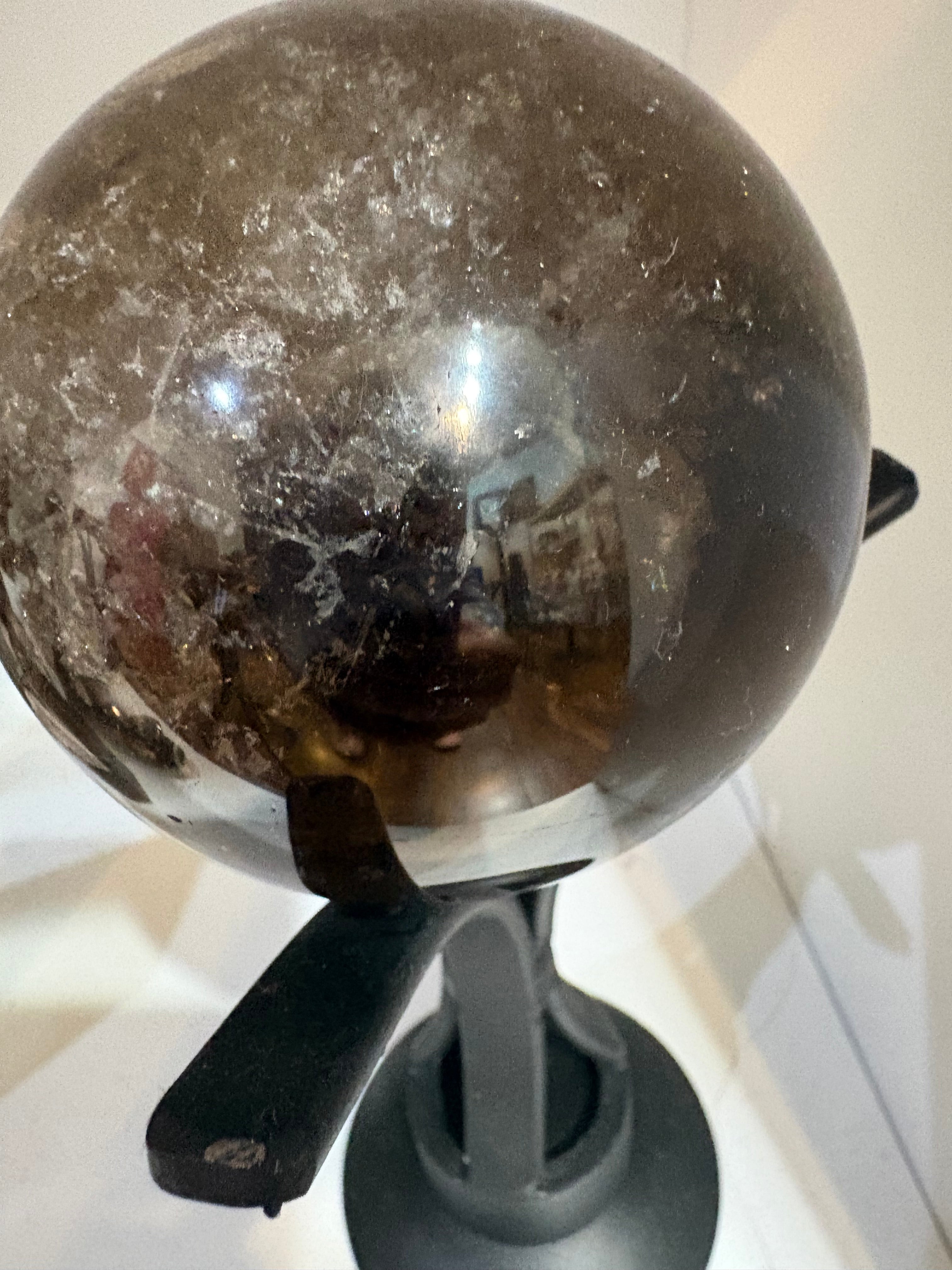 Smoky quartz spear