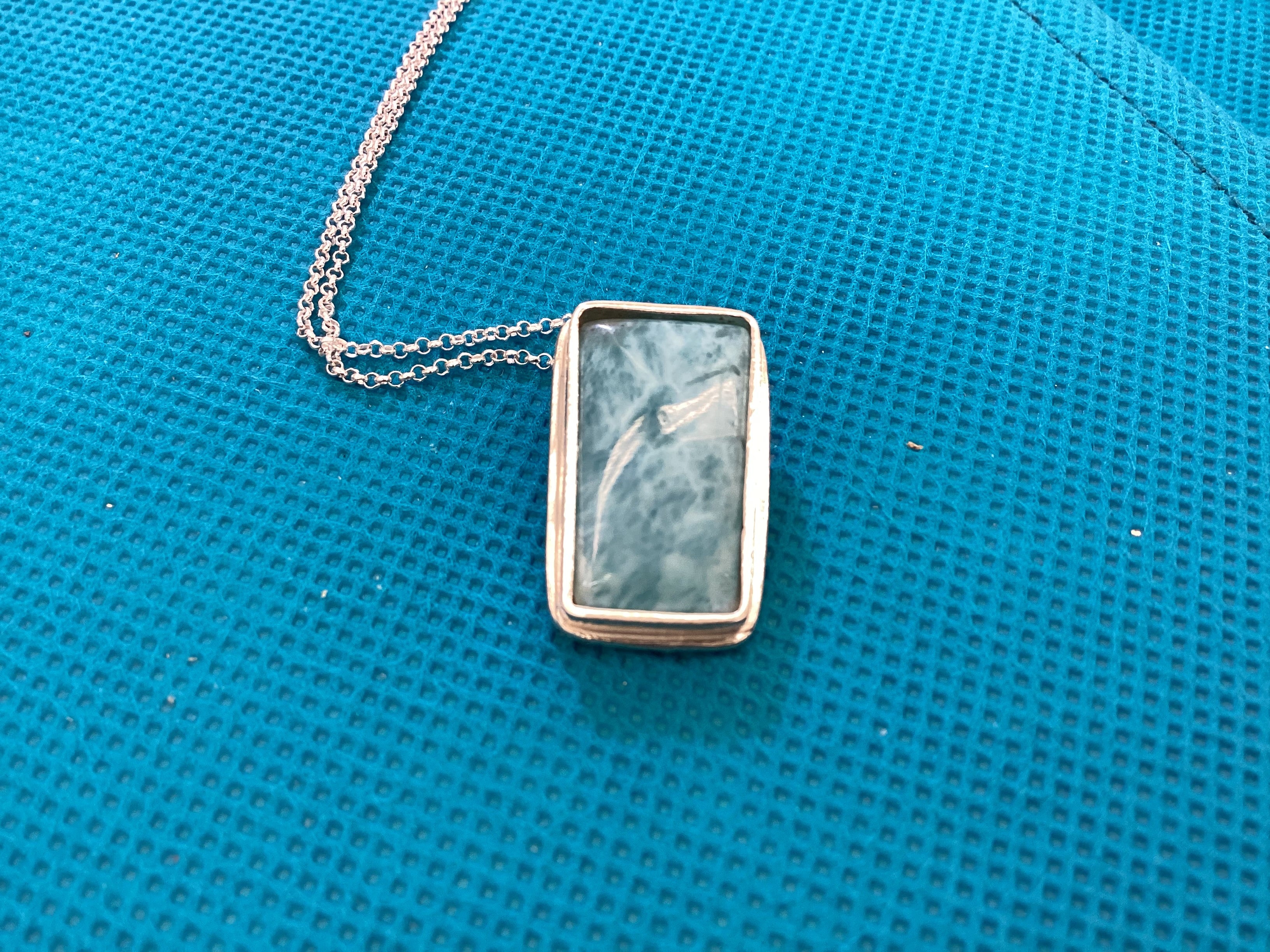 Blue Horizon Larimar Necklace