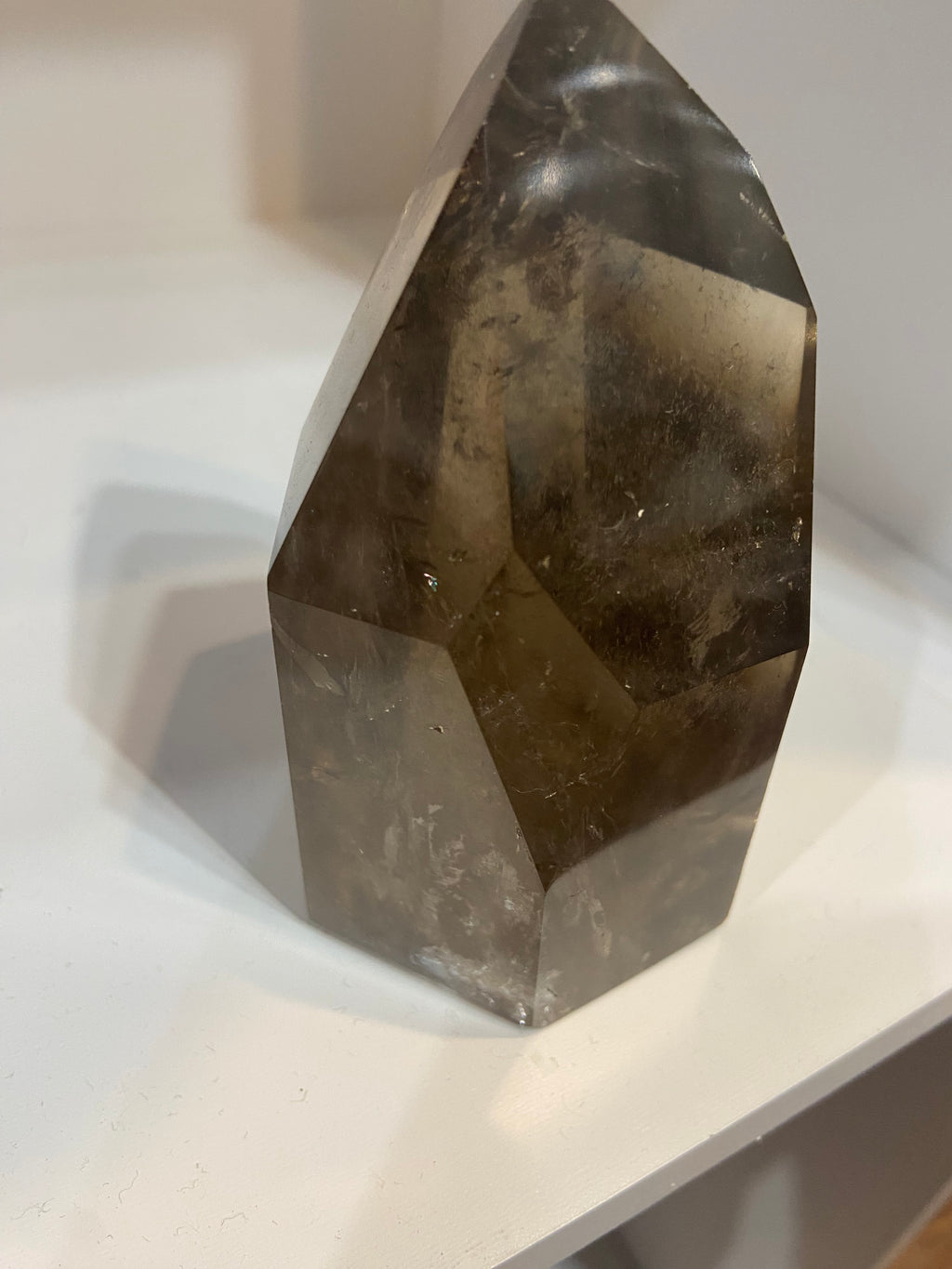 Smoky quartz tower small