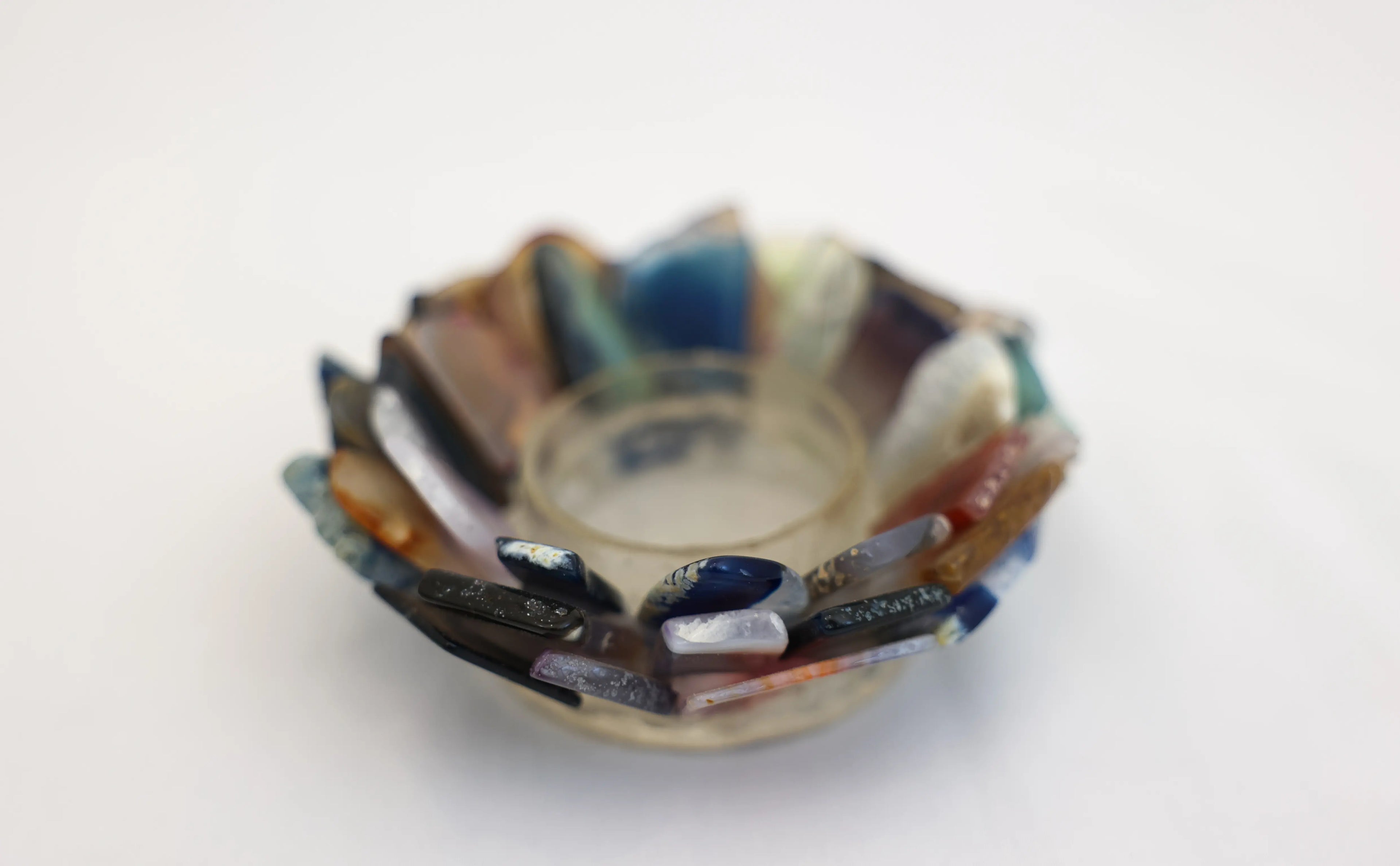 Agate Candle Holder