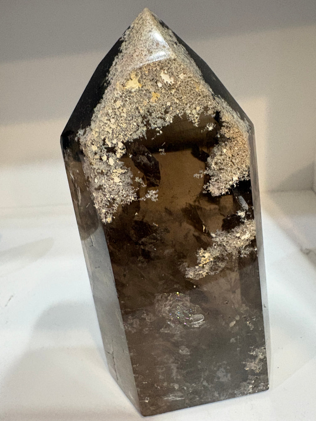 Smoky quartz, large tower