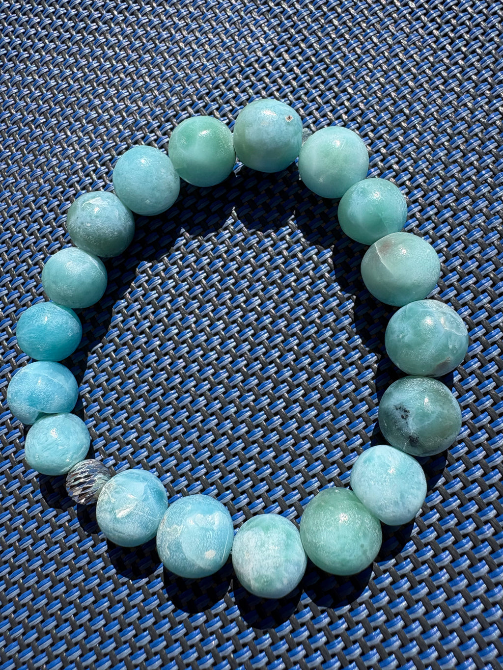 Larimar bracelet .925 silver