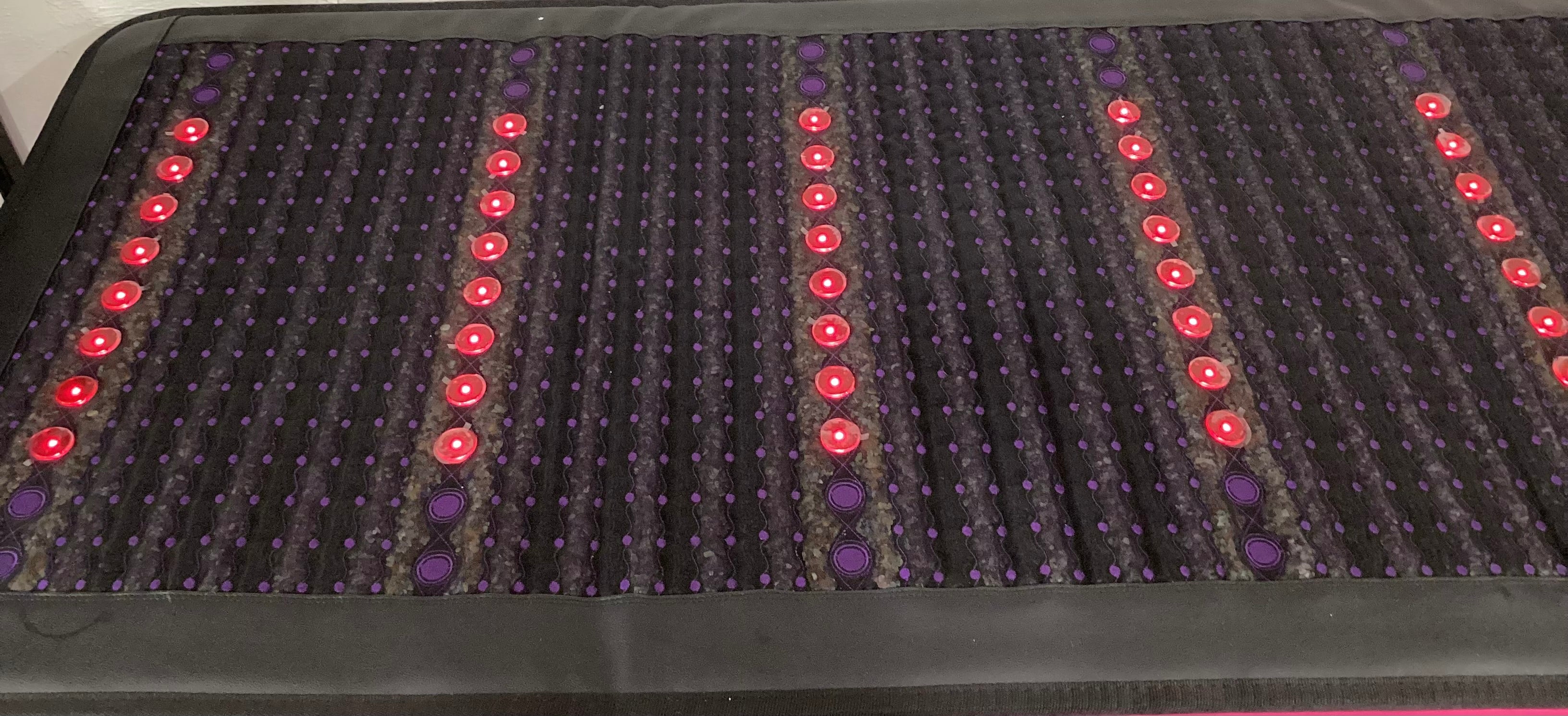 PEMF Amethyst and Tourmaline Crystal Mat