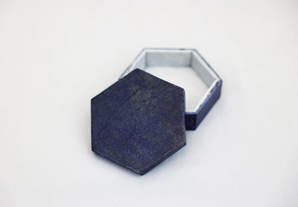Lapis Lazuli Hexagon Small