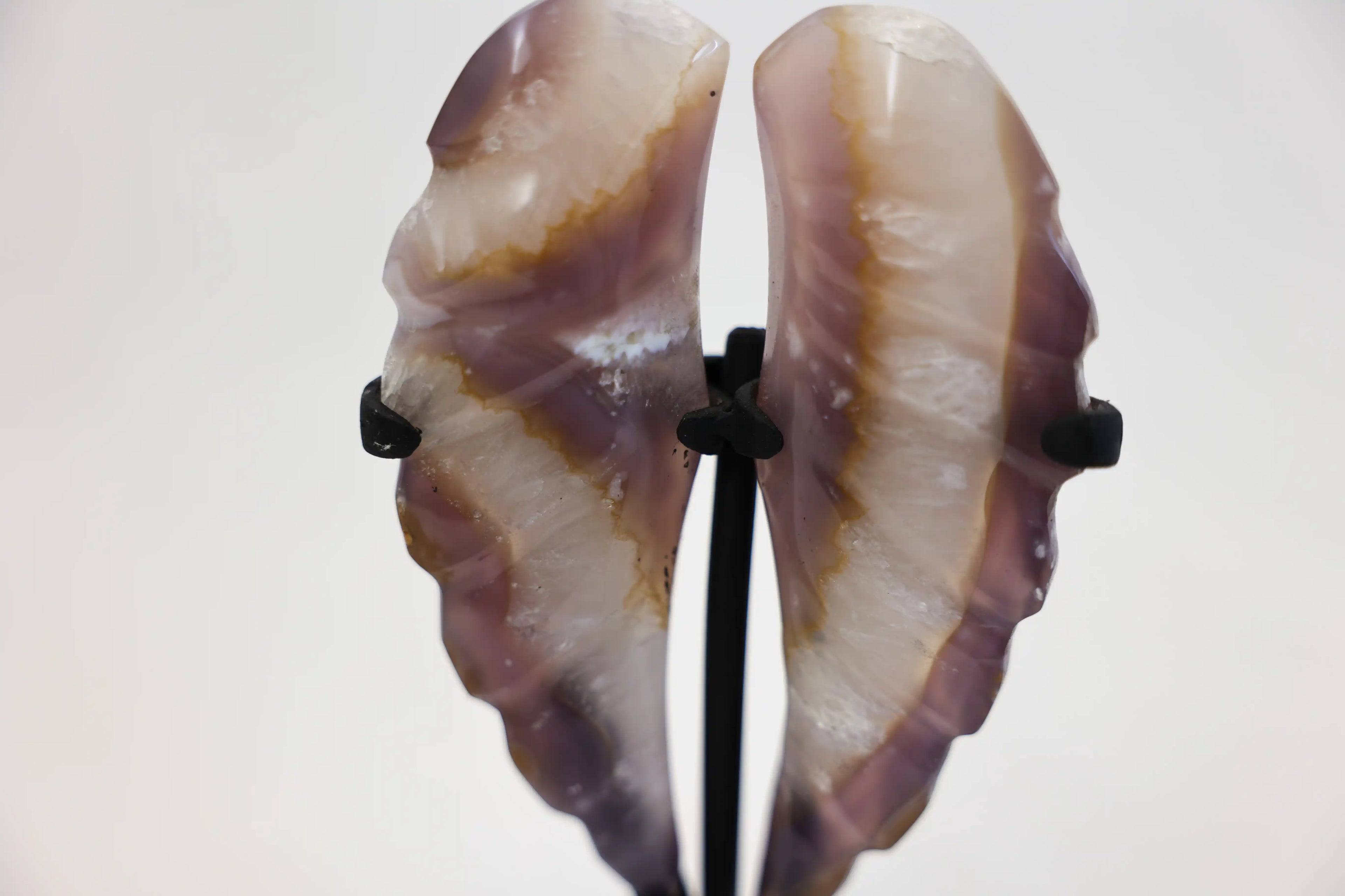 Agate Angel Wings Small