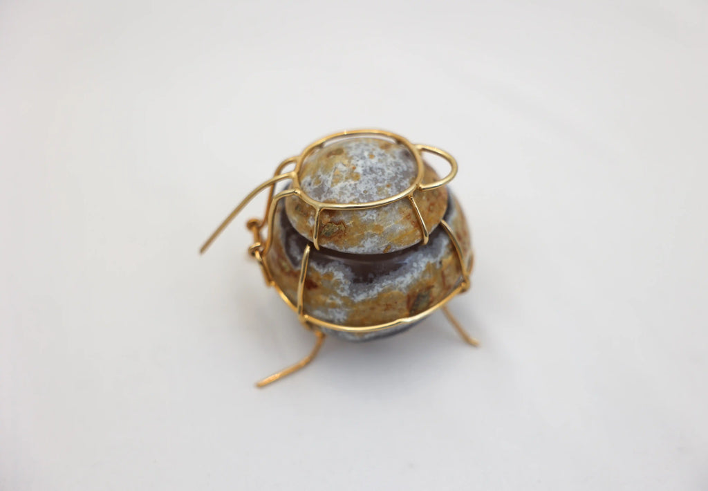 Agate Crystal Jewelry Box