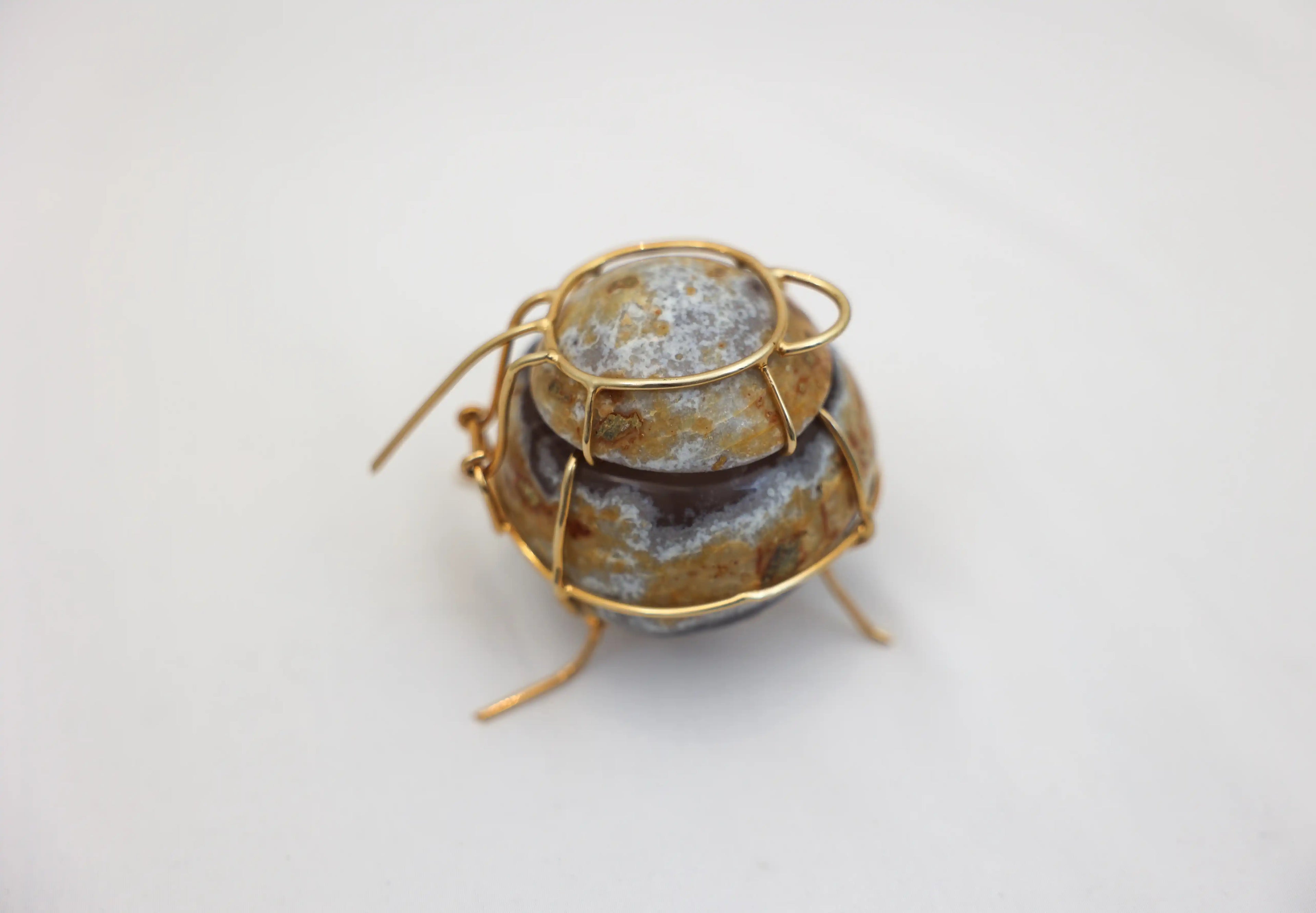 Agate Crystal Jewelry Box