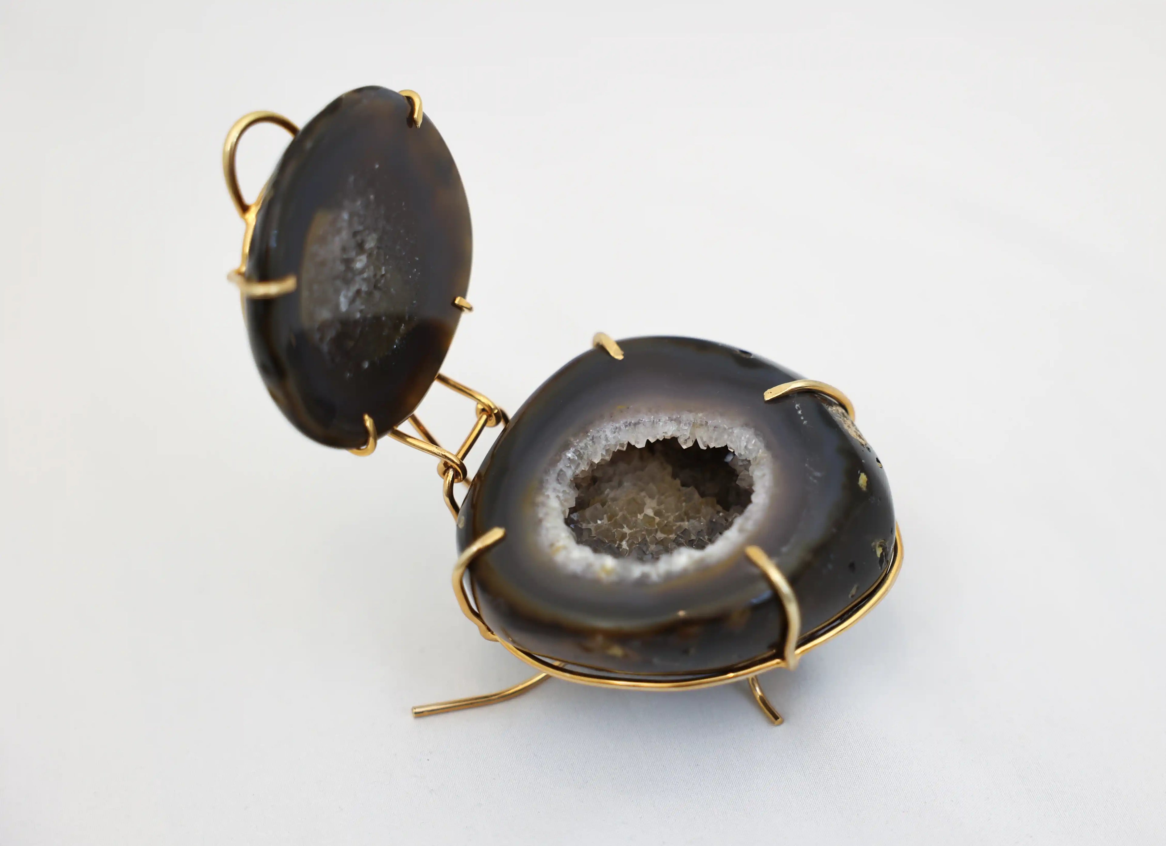 Agate Crystal Jewelry Box