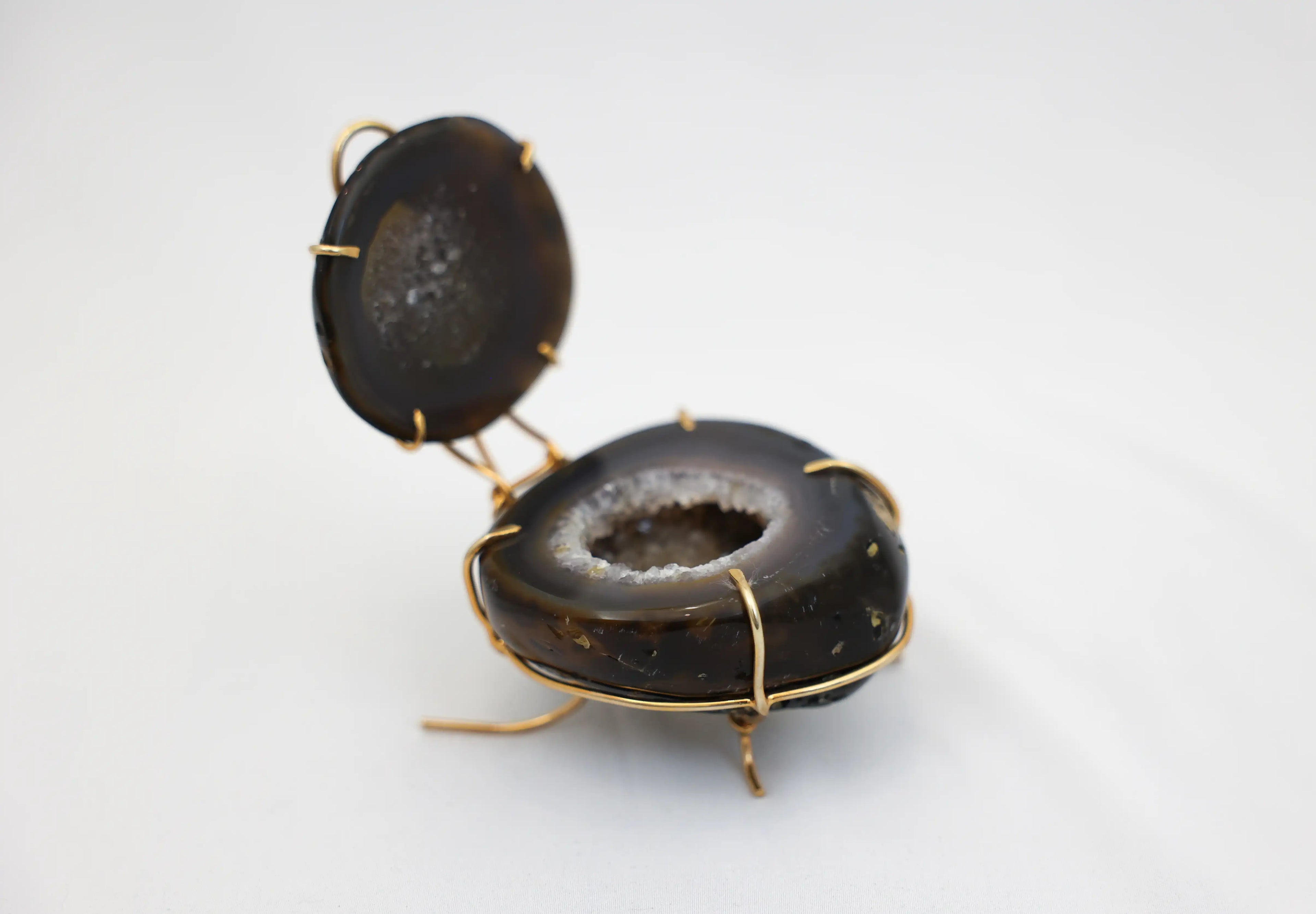 Agate Crystal Jewelry Box