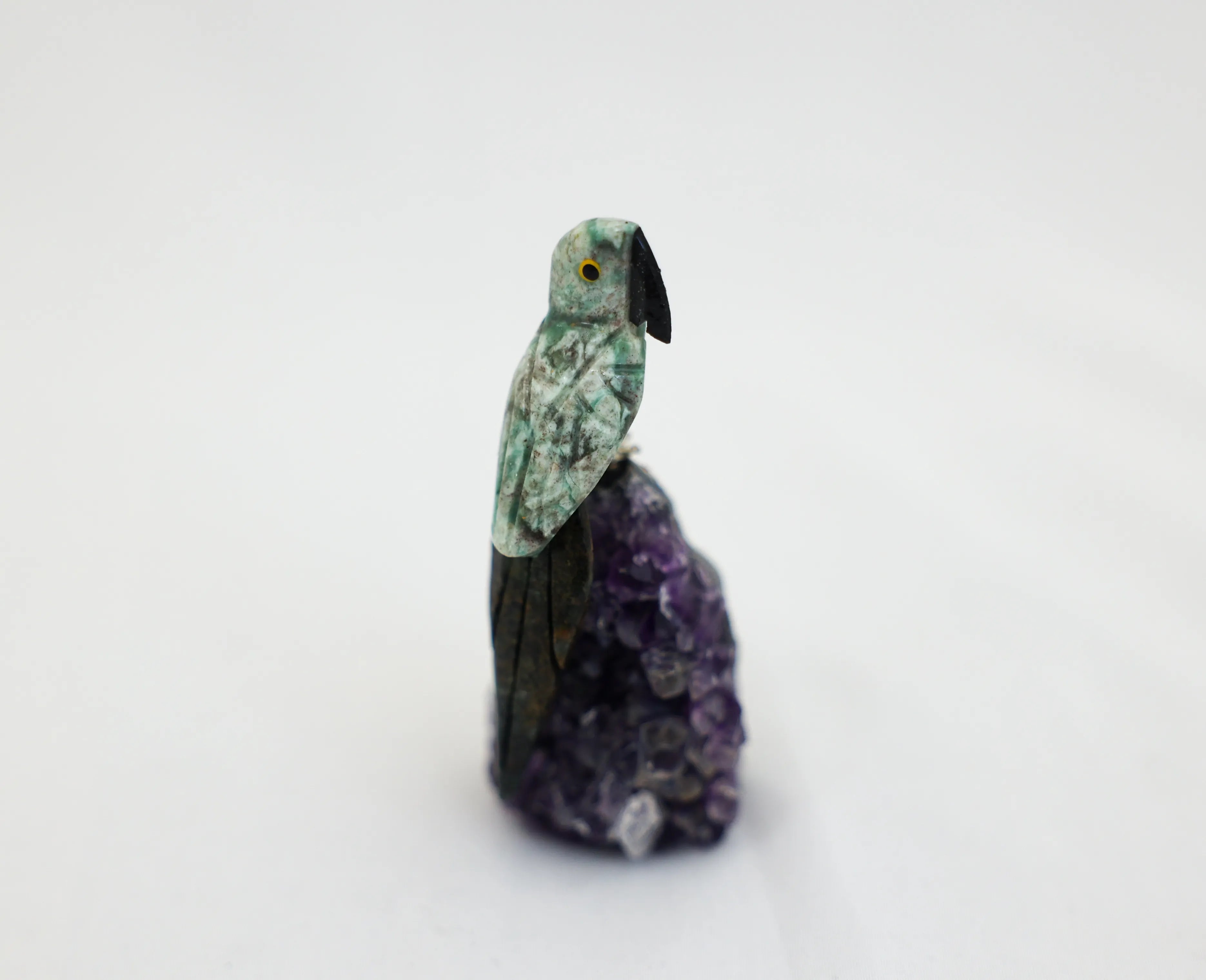 Bird Atop Amethyst